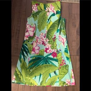 A line tropical dress